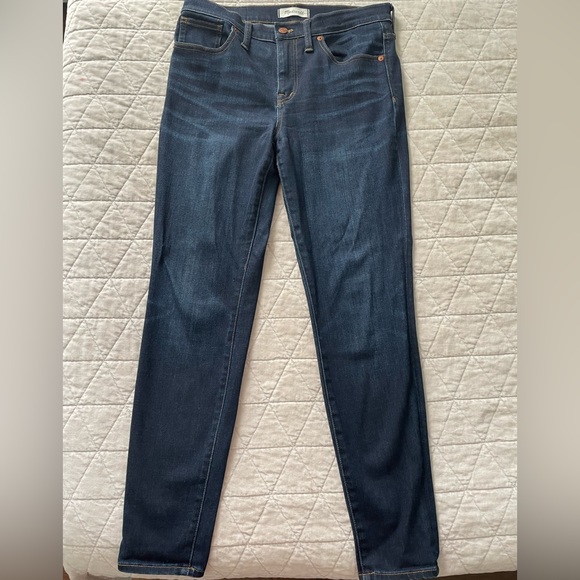 Madewell 9” High Riser Skinny Jeans Size 29 - Picture 2 of 10